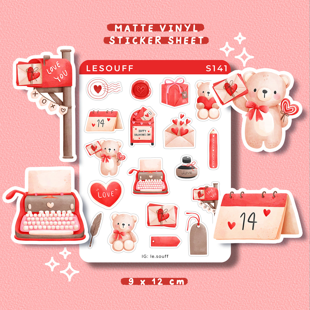 Sticker Valentine’s day
