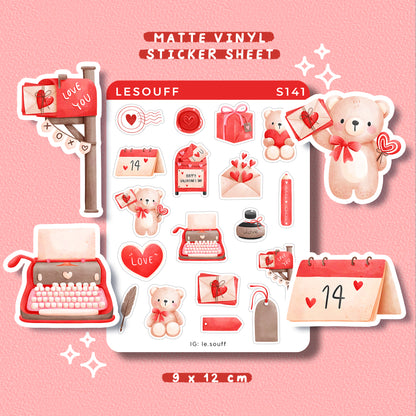 Sticker Valentine’s day