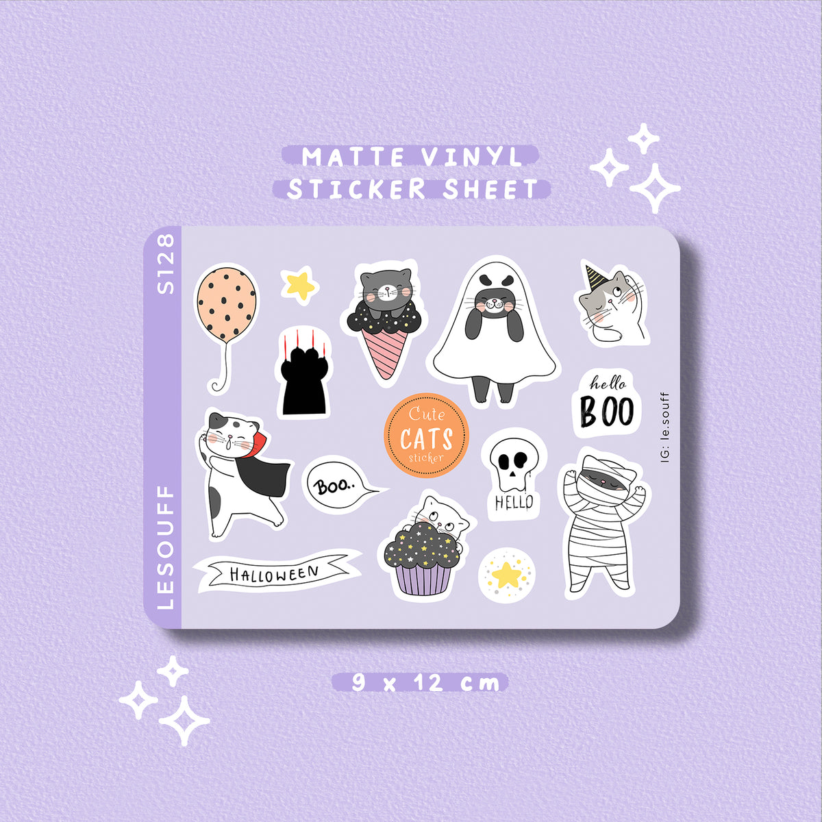 Sticker Halloween party