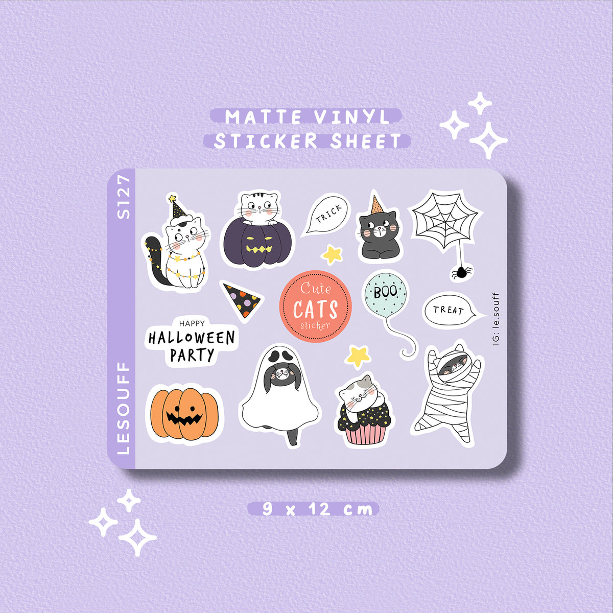 Sticker Halloween party