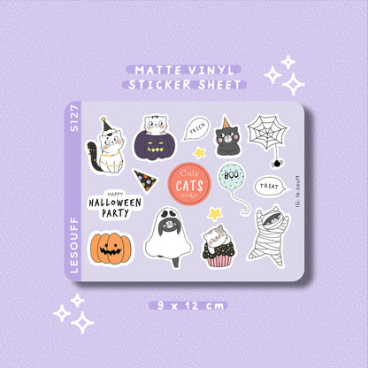 Sticker Halloween party