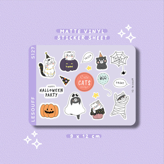 Sticker Halloween party