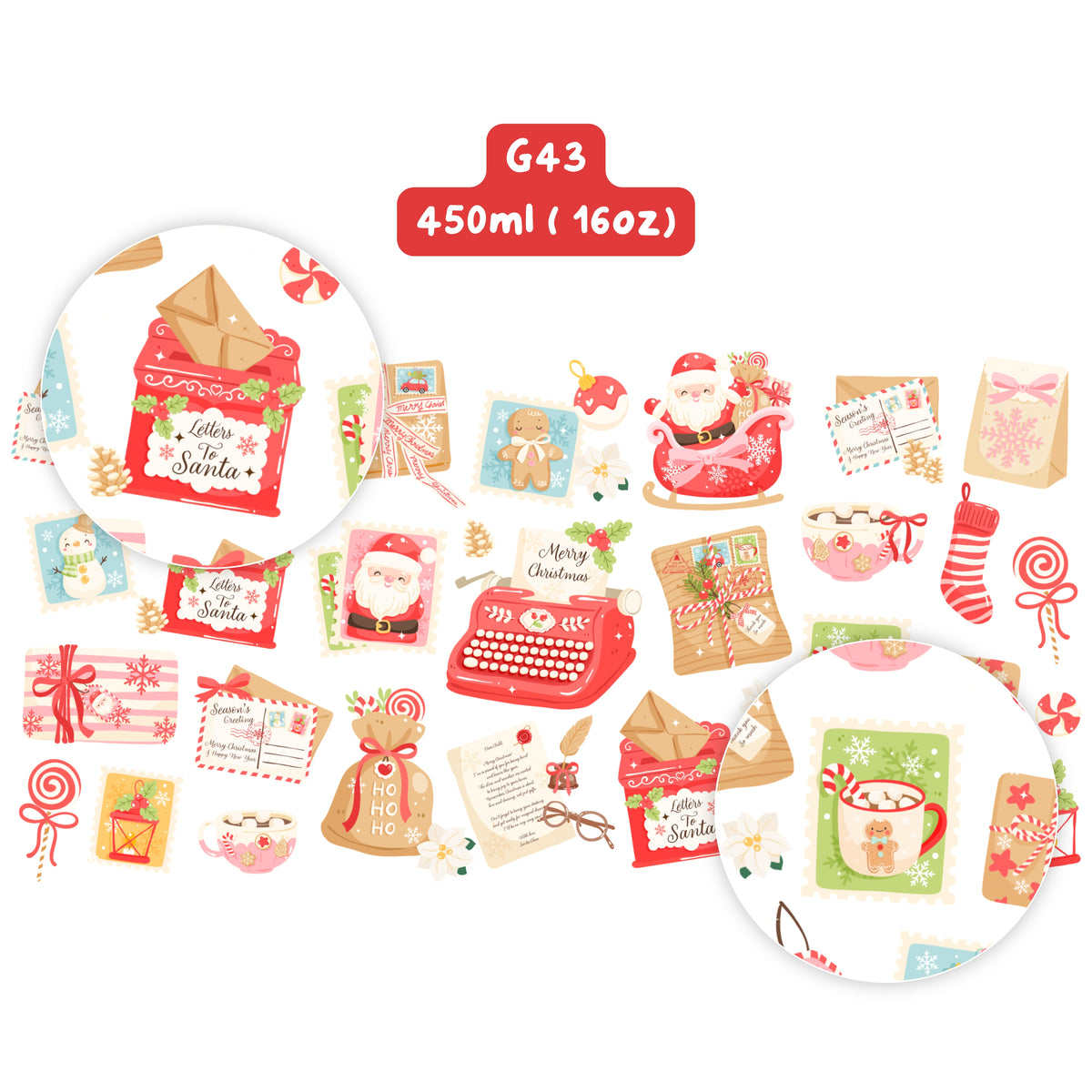 Bưu thiếp mùa noel - G43