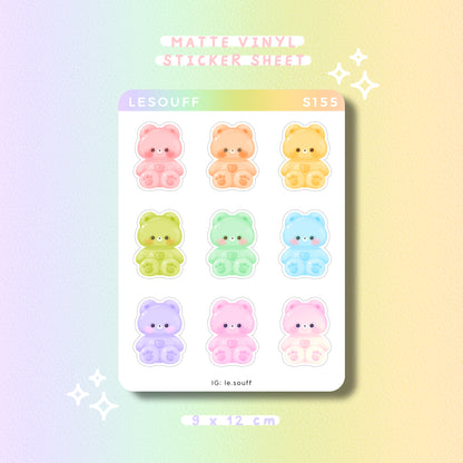 Sticker Jelly bear