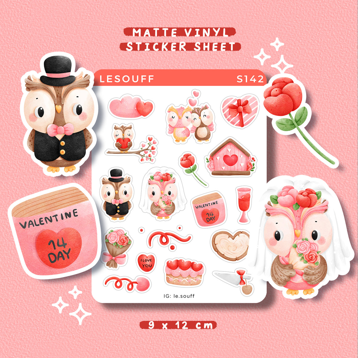 Sticker Valentine’s day