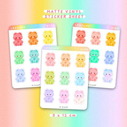 Sticker Jelly bear