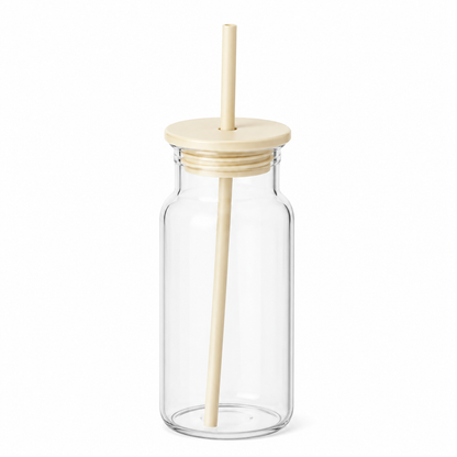 Bình thuỷ tinh nắp silicone