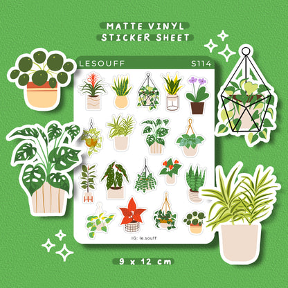 Sticker cây xanh