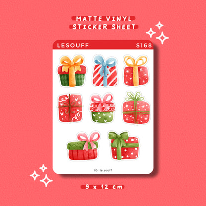 Sticker Giáng sinh của người tuyết
