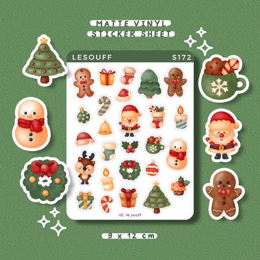 Sticker Giáng sinh cute - S172