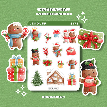 Sticker Giáng sinh tại nông trại