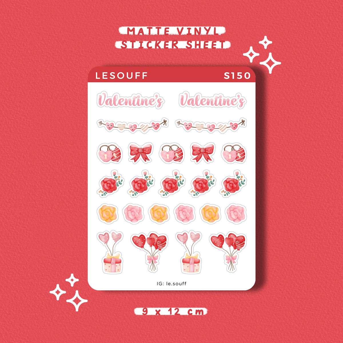 Sticker Valentine’s day