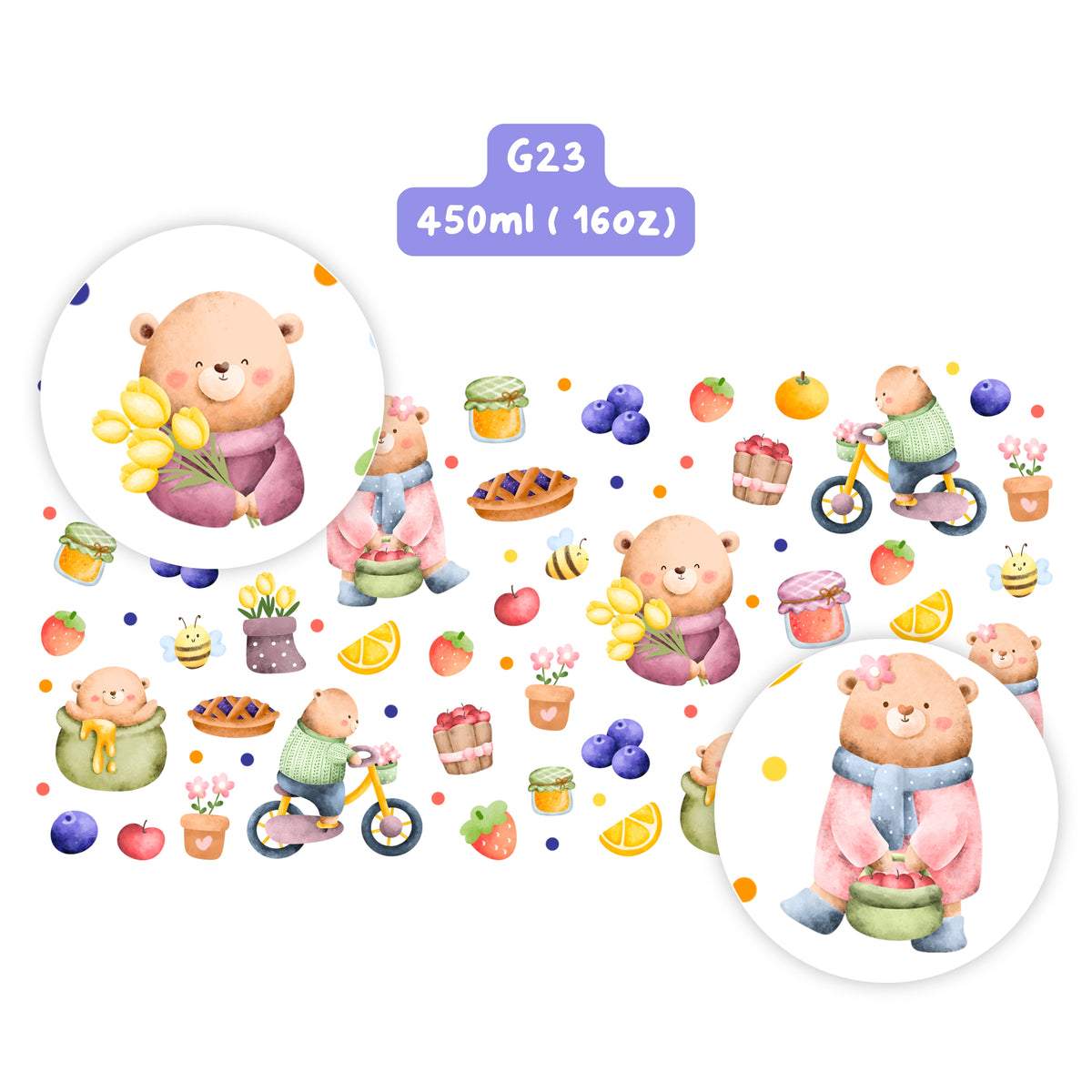 Gấu nhỏ mùa xuân - G23