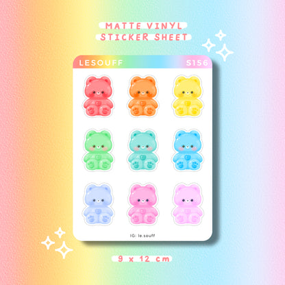 Sticker Jelly bear