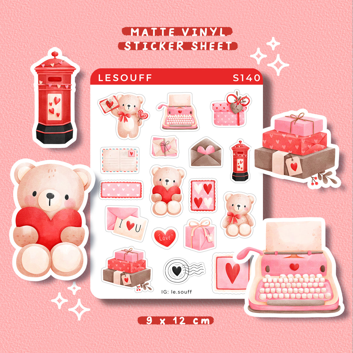 Sticker Valentine’s day