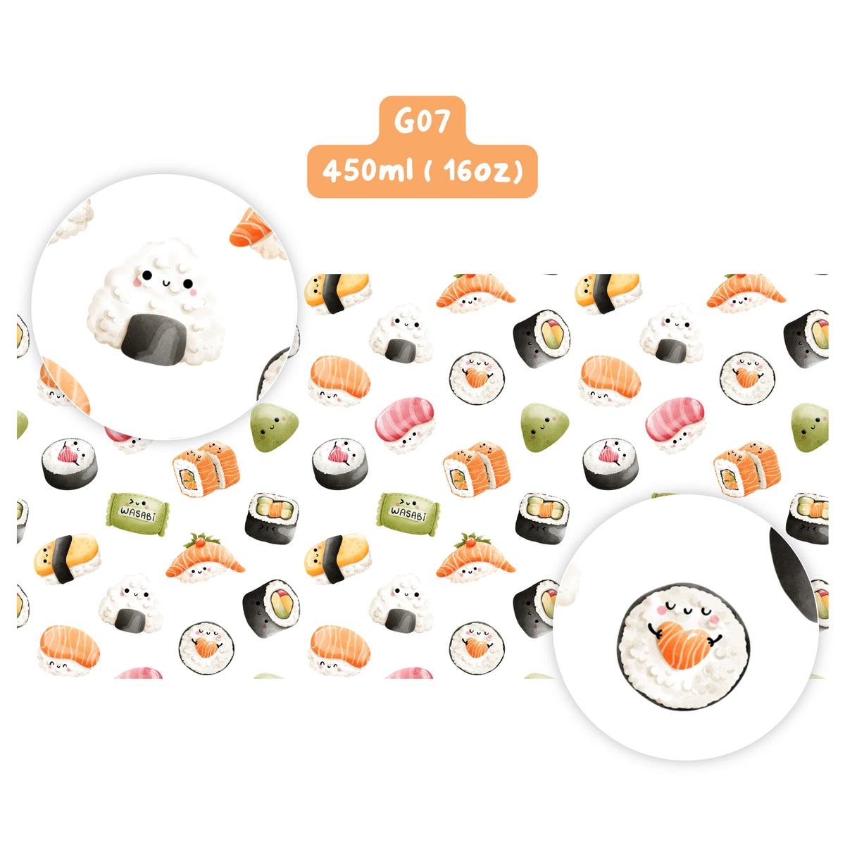 Sushi nhí cute - G07