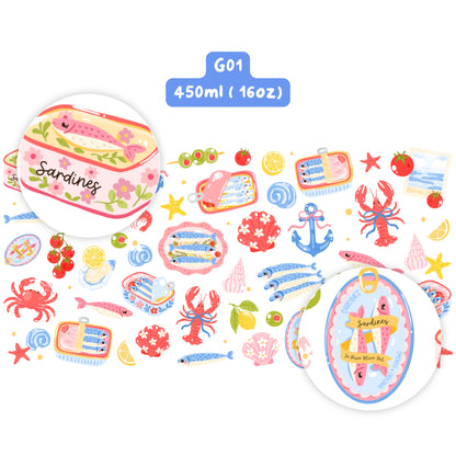 Cá mòi mùa hè 🐟🦀🦞 - G01