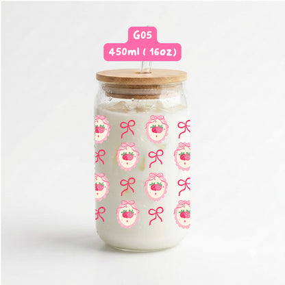Nơ hồng dâu tây G05