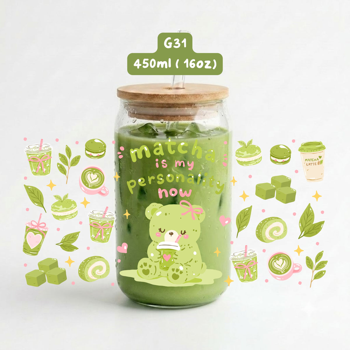 Matcha gấu nơ - G31