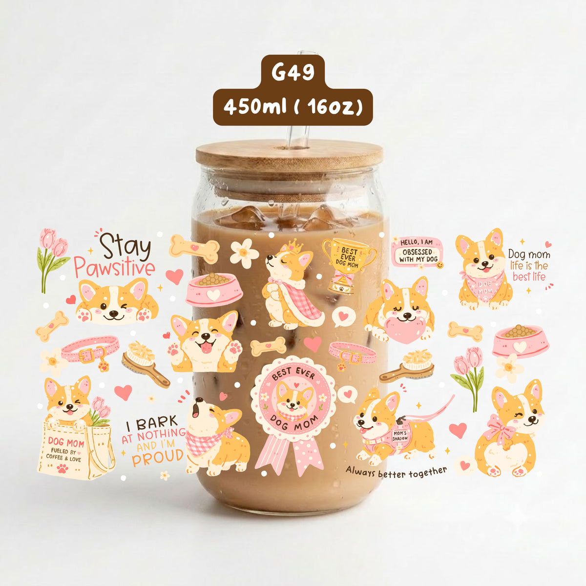 Corgi cute - Dog mom corgi - G49