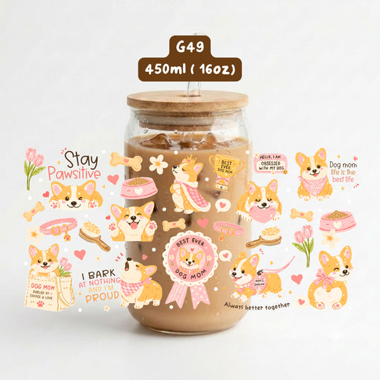Corgi cute - Dog mom corgi - G49