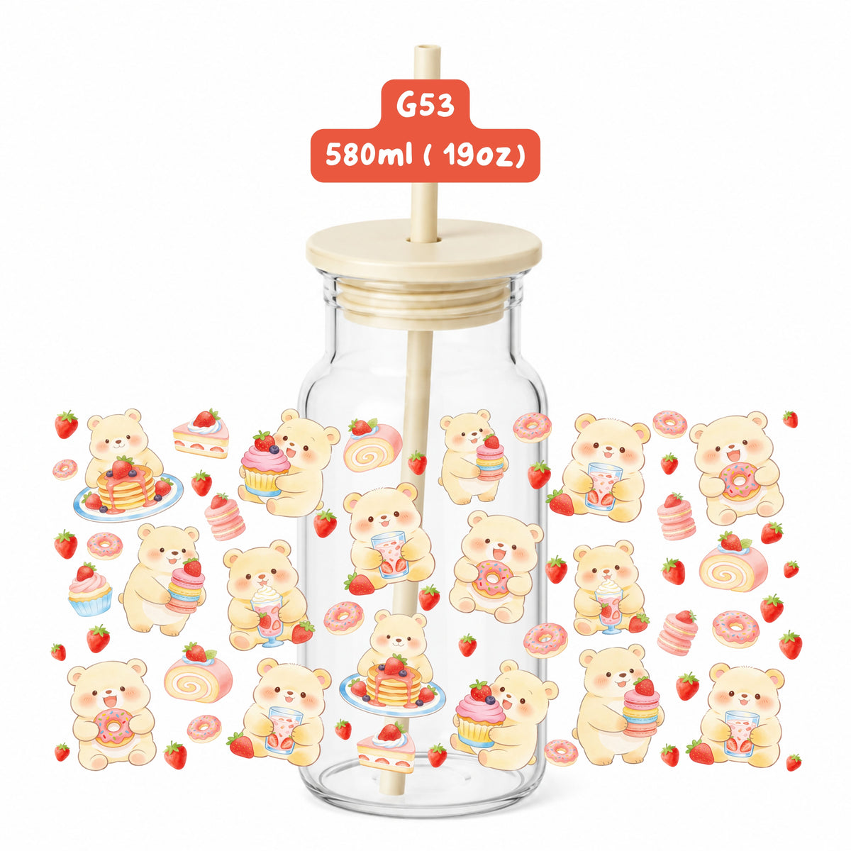 Gấu dâu cute - G53