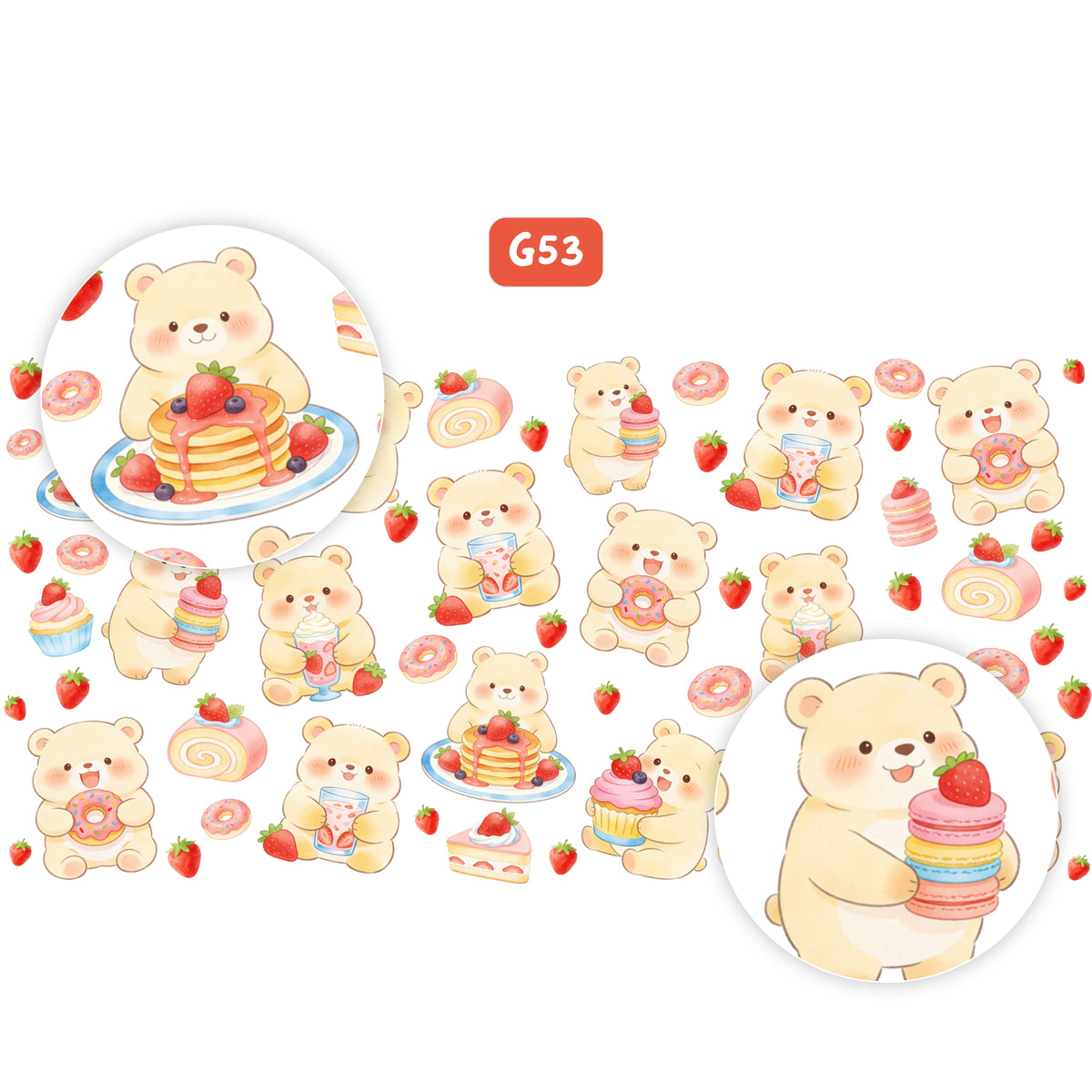 Gấu dâu cute - G53