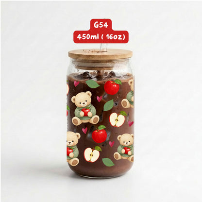 Giáng sinh gấu bông ôm táo - G54