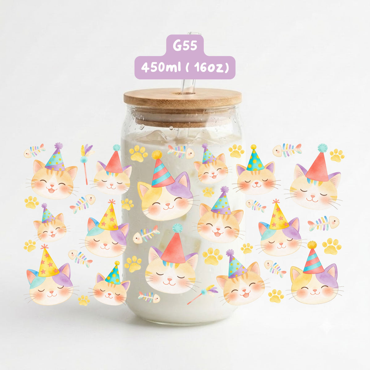 Sinh nhật mèo cute - G55