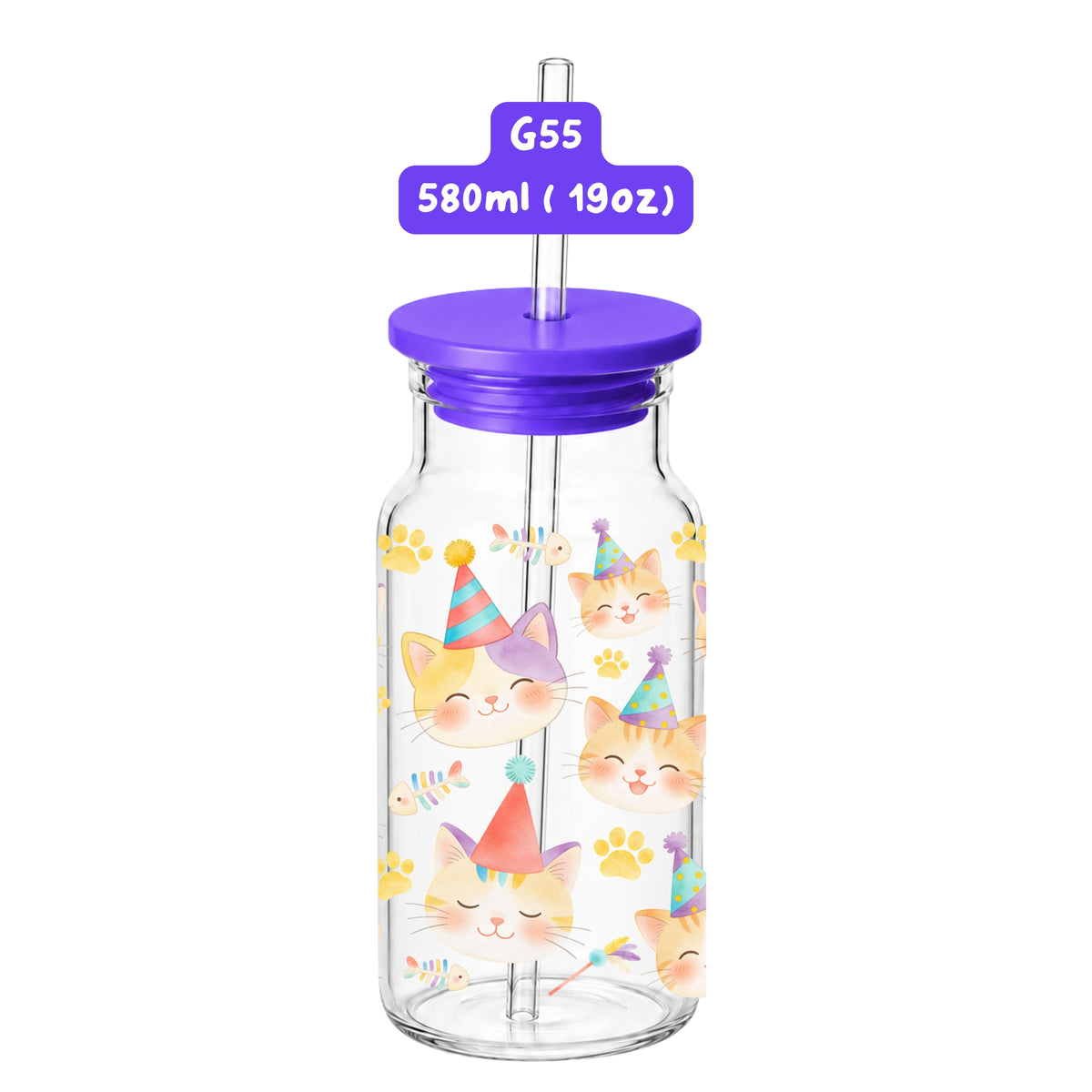 Sinh nhật mèo cute - G55