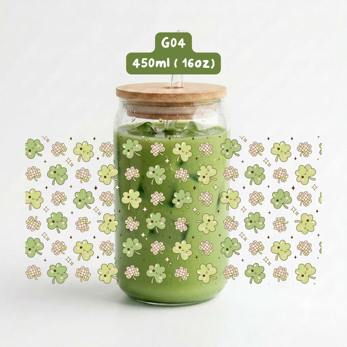 Cỏ bốn lá may mắn G04
