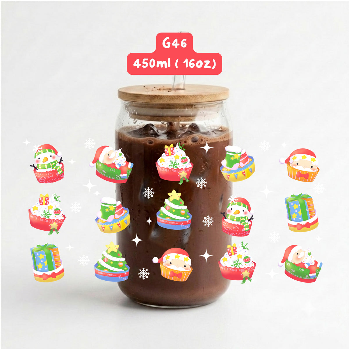 Bánh cupcake giáng sinh - G46