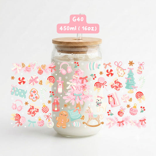 Giáng sinh hồng cute - G40