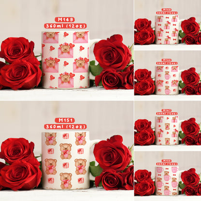Ly sứ valentine của cún xinh