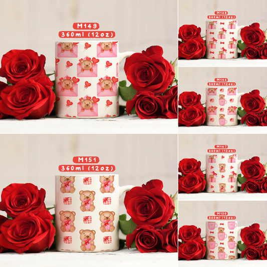 Ly sứ valentine của cún xinh