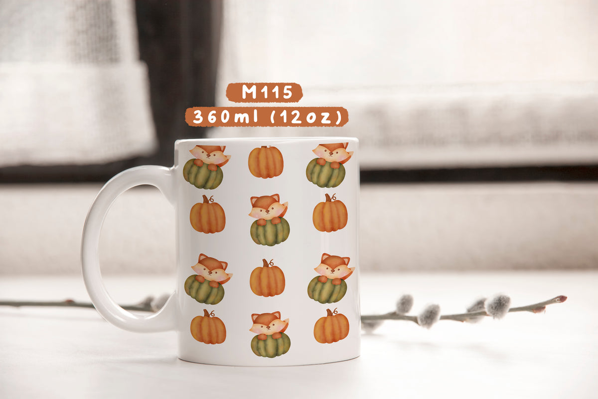 Ly sứ cáo nhỏ mùa thu