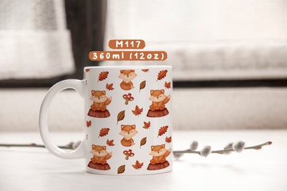 Ly sứ cáo nhỏ mùa thu