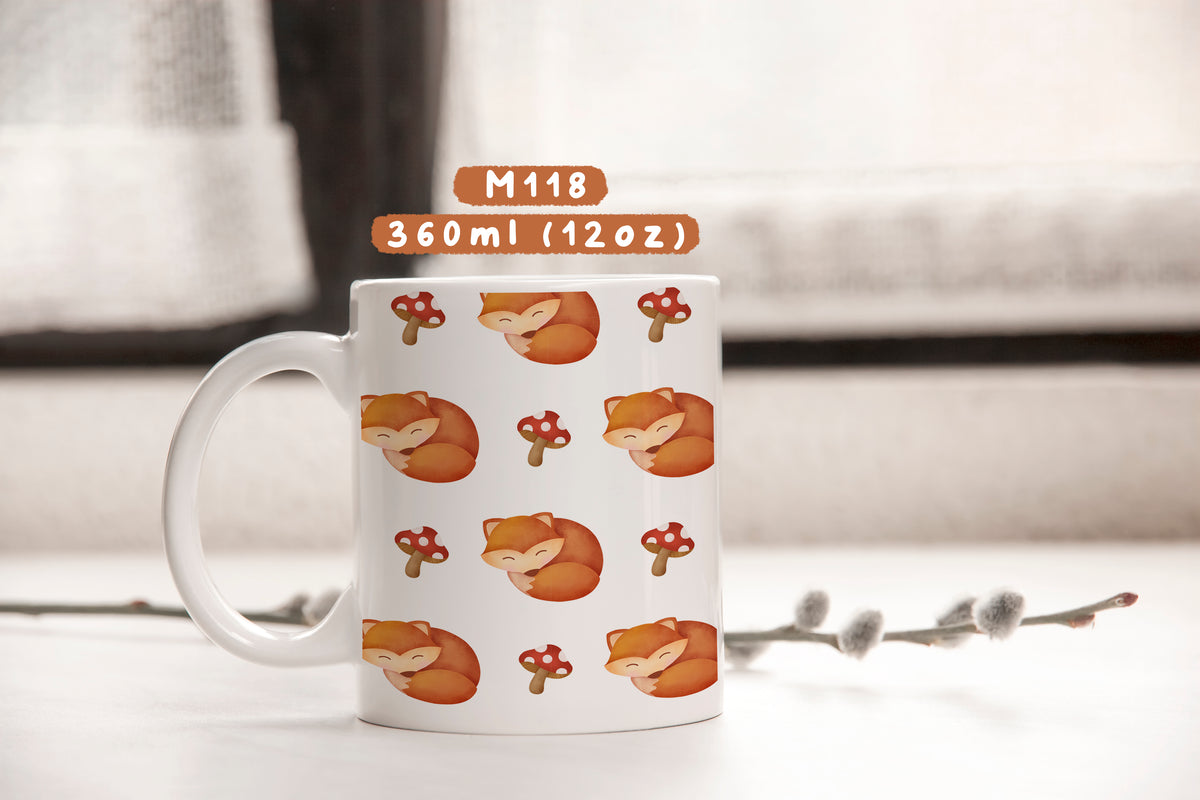 Ly sứ cáo nhỏ mùa thu