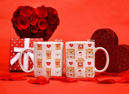 Ly sứ gấu gửi thư tình