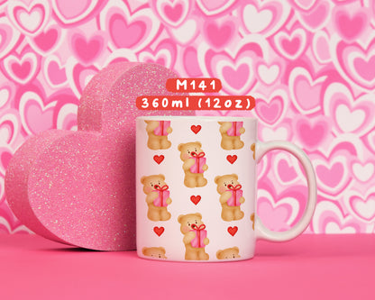 Ly sứ valentine của gấu bé ngọt ngào