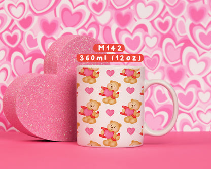 Ly sứ valentine của gấu bé ngọt ngào
