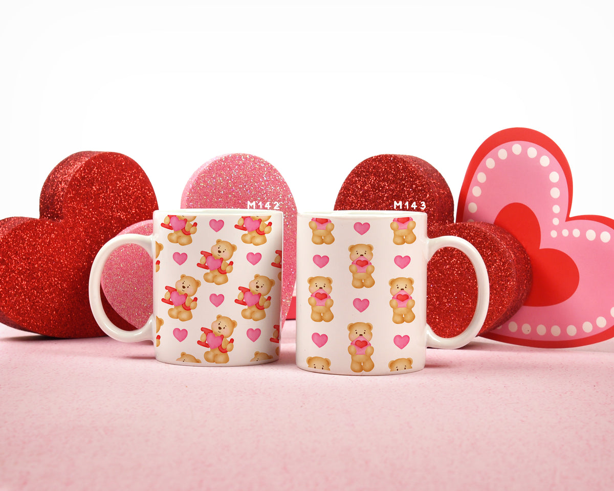 Ly sứ valentine của gấu bé ngọt ngào