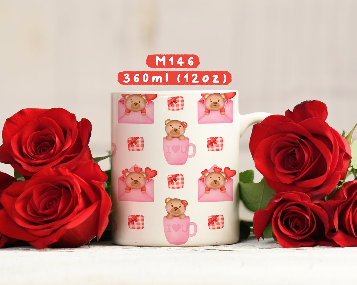 Ly sứ valentine của cún xinh