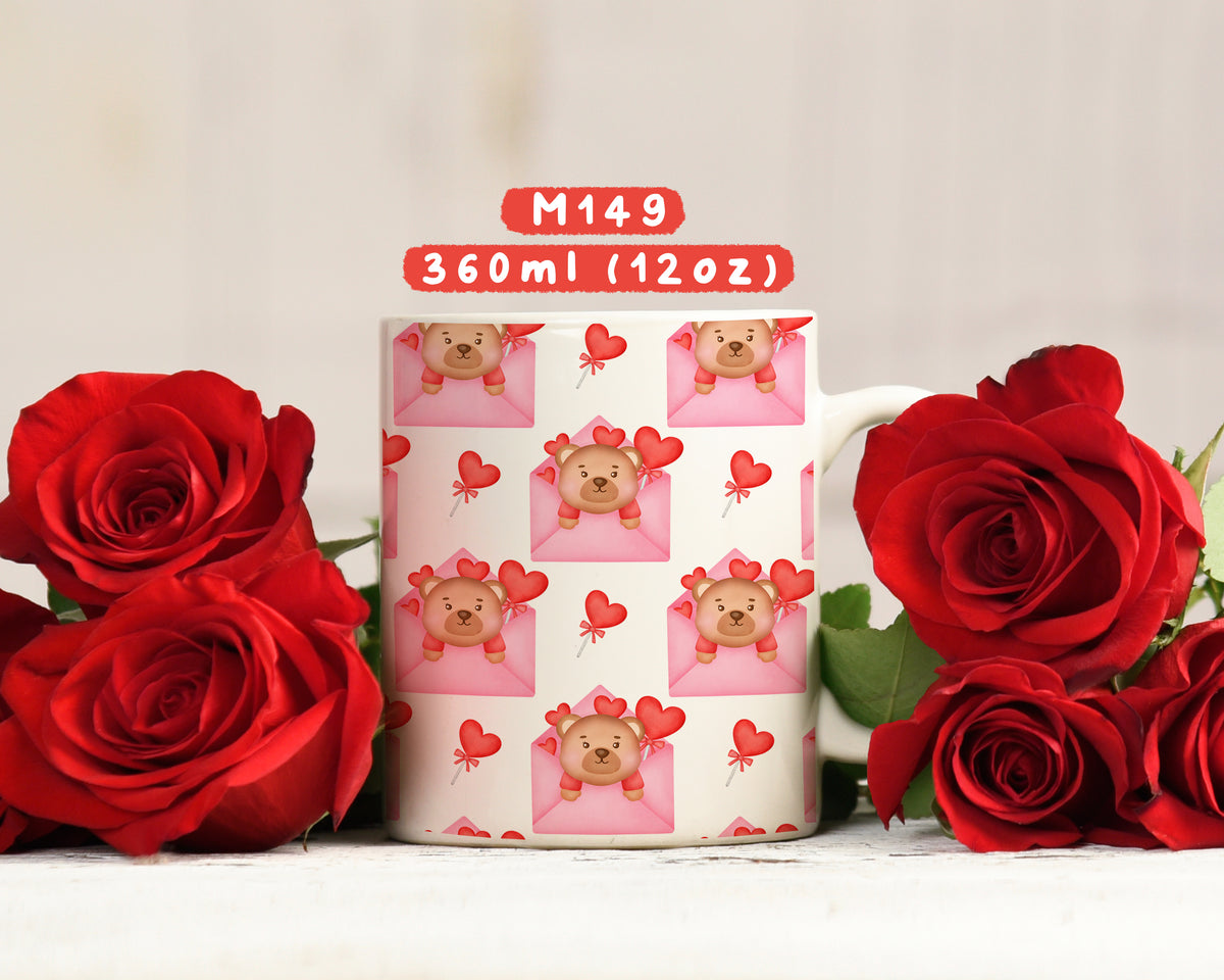 Ly sứ valentine của cún xinh
