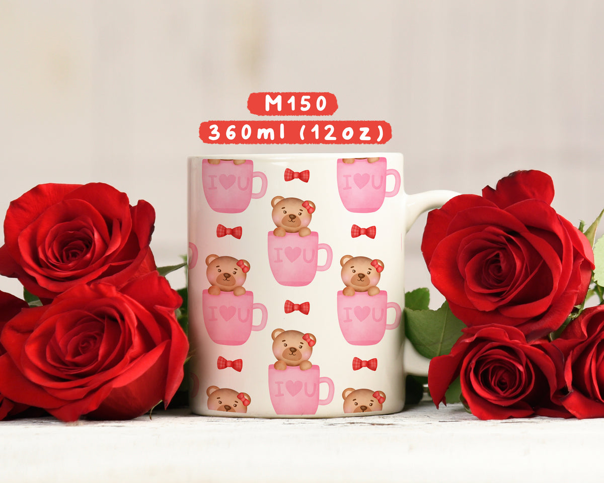 Ly sứ valentine của cún xinh