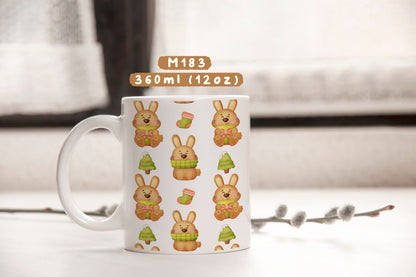 Ly sứ giáng sinh của thỏ nâu