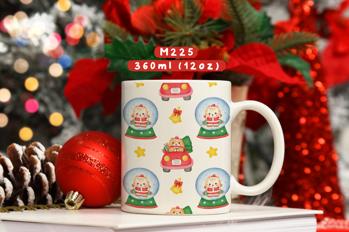 Ly sứ giáng sinh của mèo con