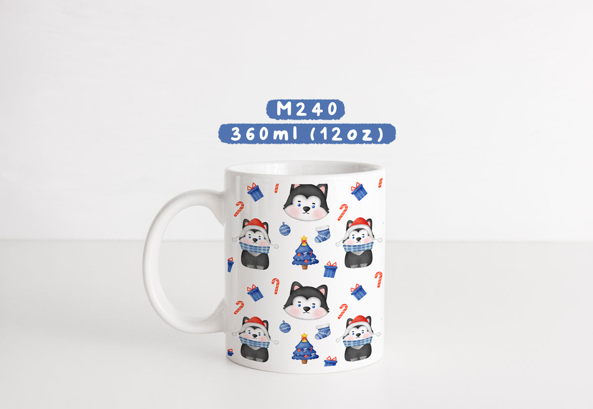 Ly sứ Cún giáng sinh