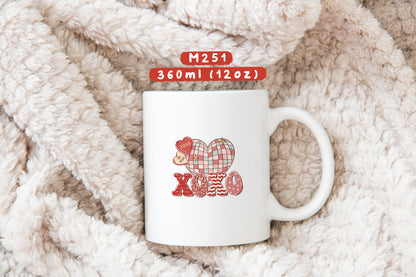 Ly sứ Love bites, xoxo - M251