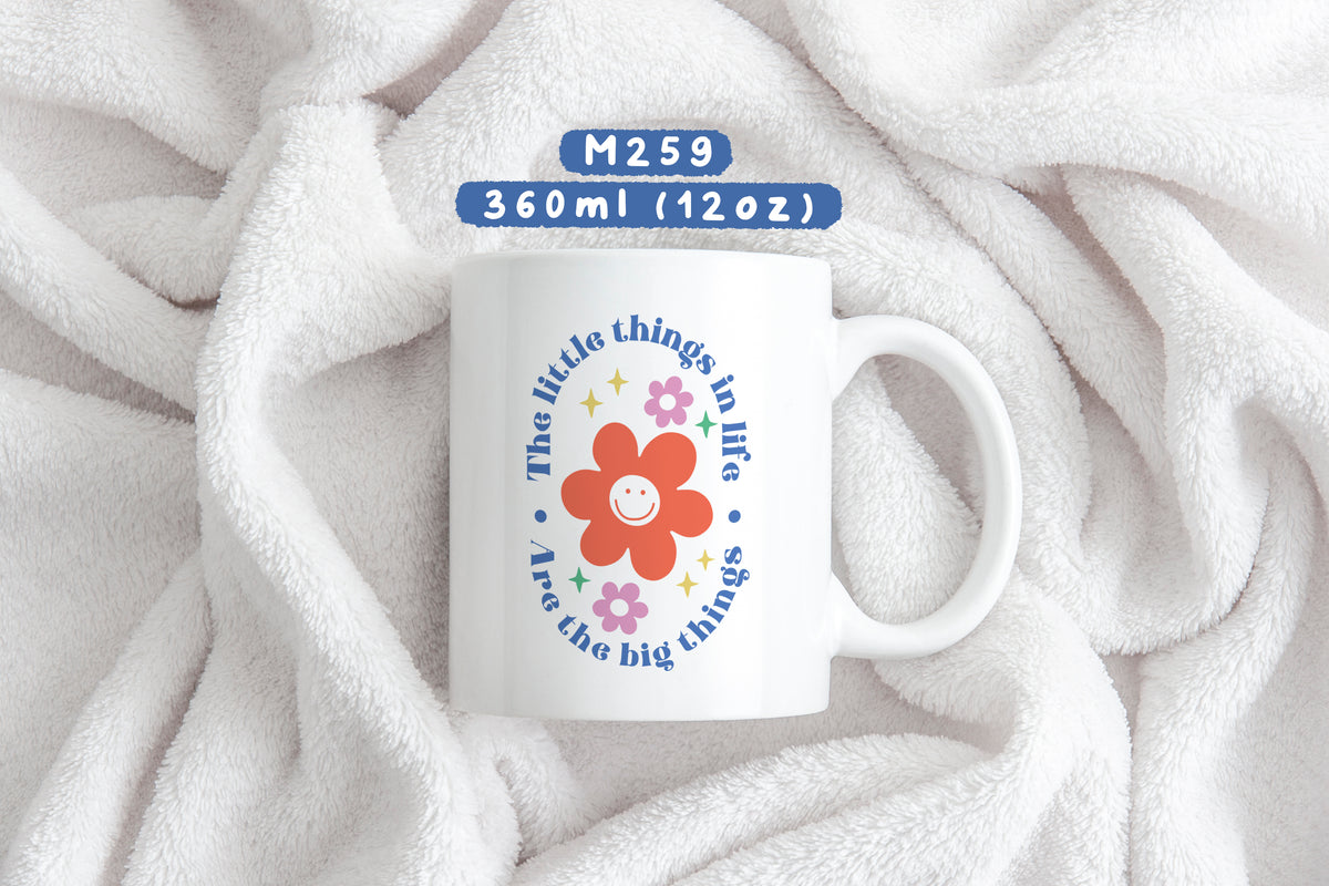 Ly sứ No rain no flower - M259